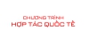 Chương tr&igrave;nh Hợp t&aacute;c Quốc tế